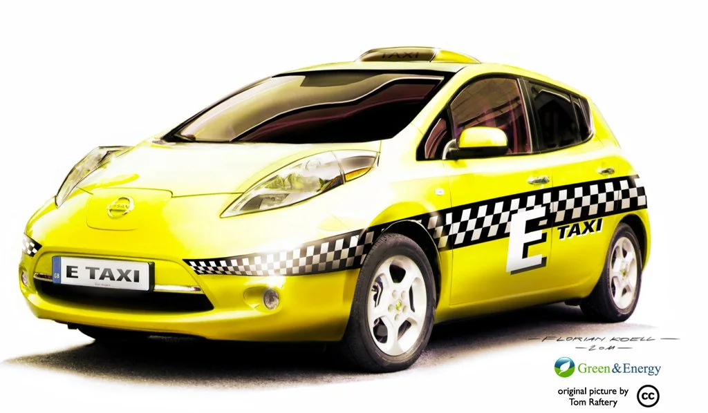 Imagem real do veículo Nissan Leaf