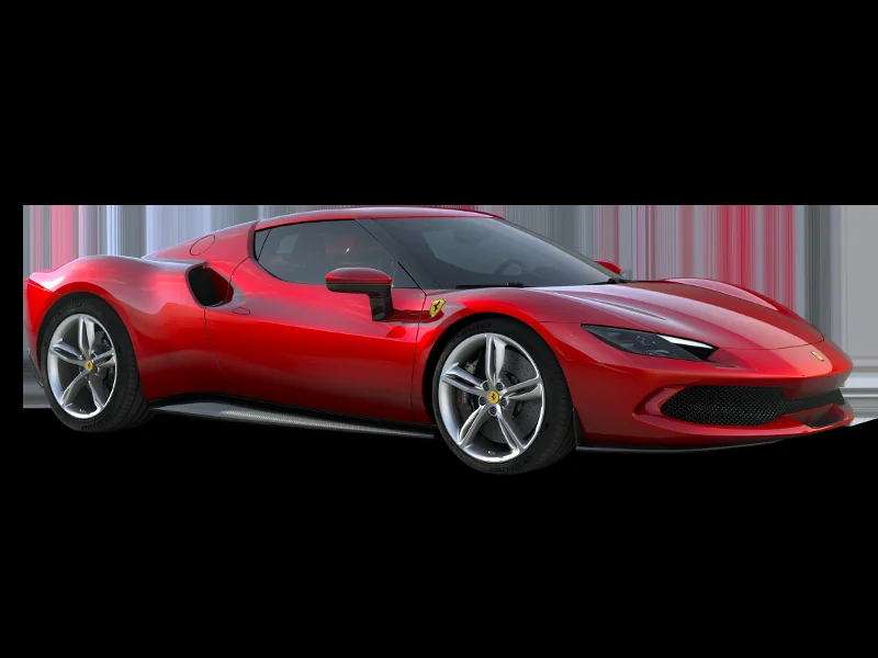 Imagem oficial do Ferrari 296 GTB
