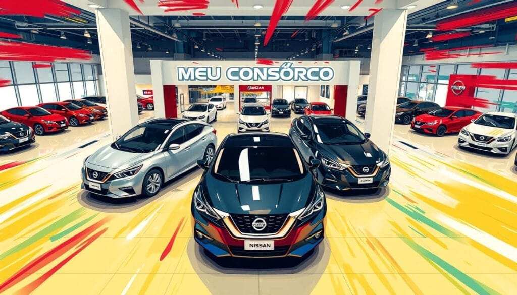 Consórcio de carros Nissan