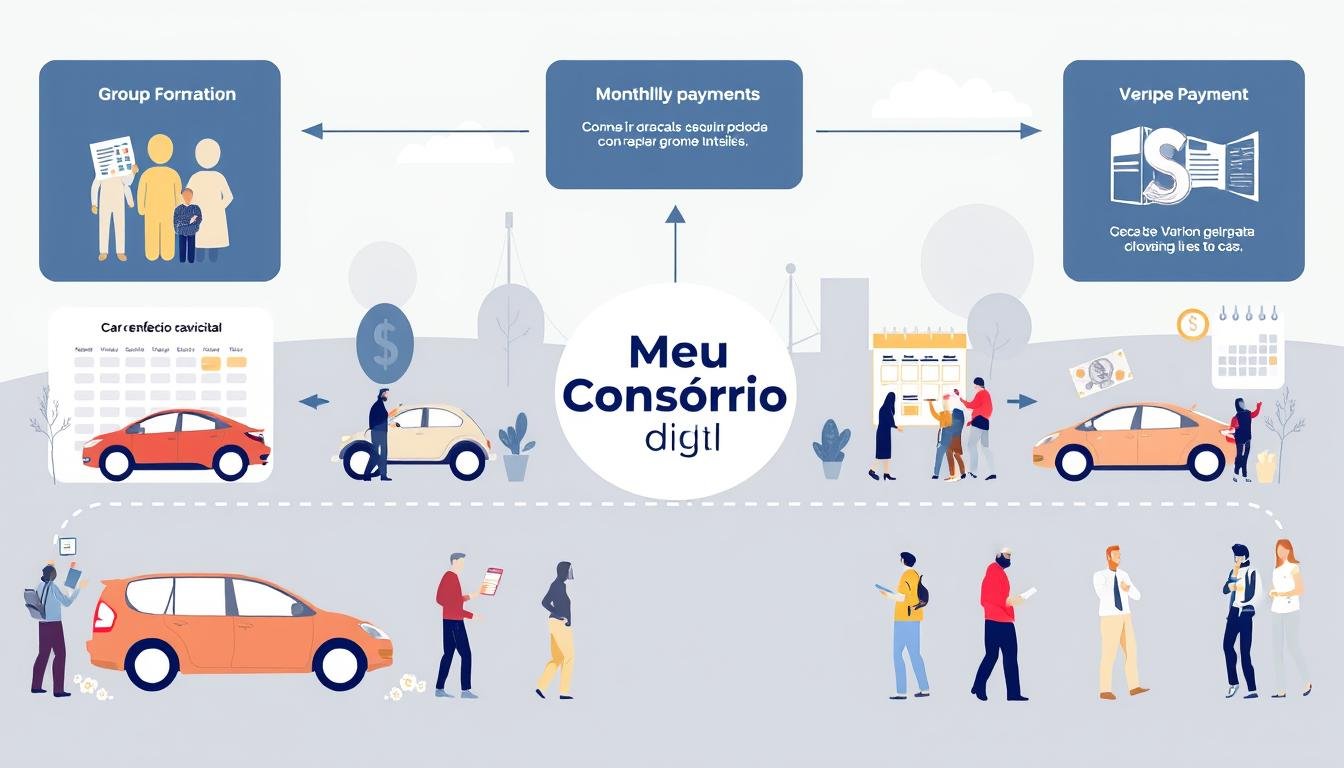 como funciona o consórcio de carros