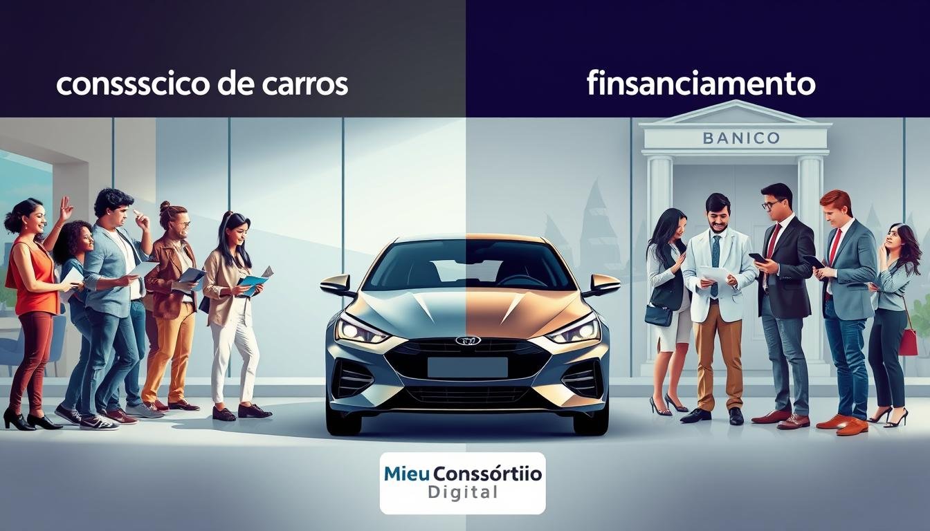 consórcio de carros x financiamento