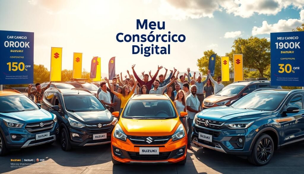 ofertas e promoções consórcios Suzuki