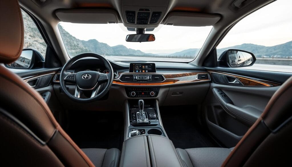 Acabamento premium do Haval H6 2025