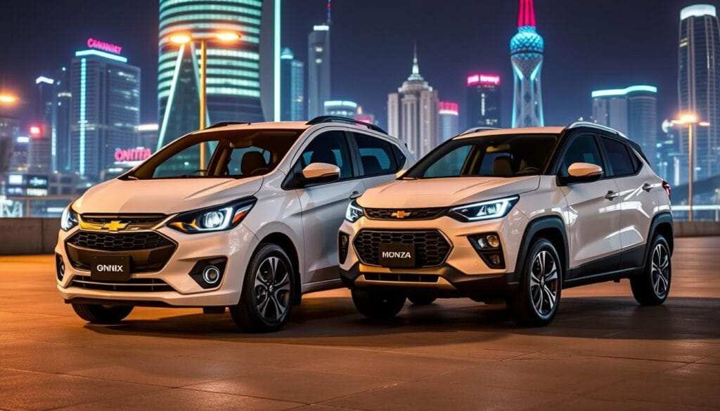 Chevrolet Onix 2025 vs Monza 2024