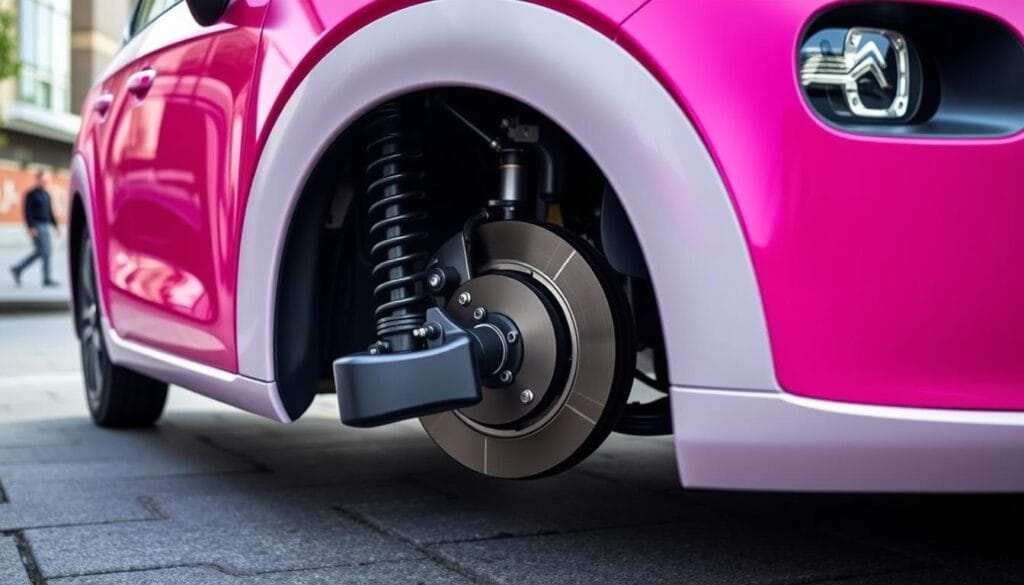 Citroën C3 2025 suspensão e freios