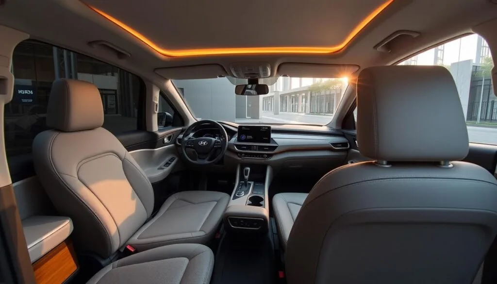 Espaço interno Hyundai HB20