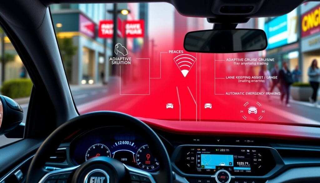 Fiat Strada 2025 sistemas de assistência