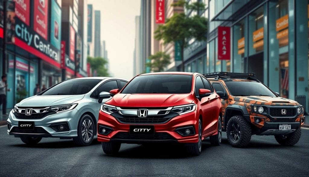 Honda City Hatch 2025 Versions