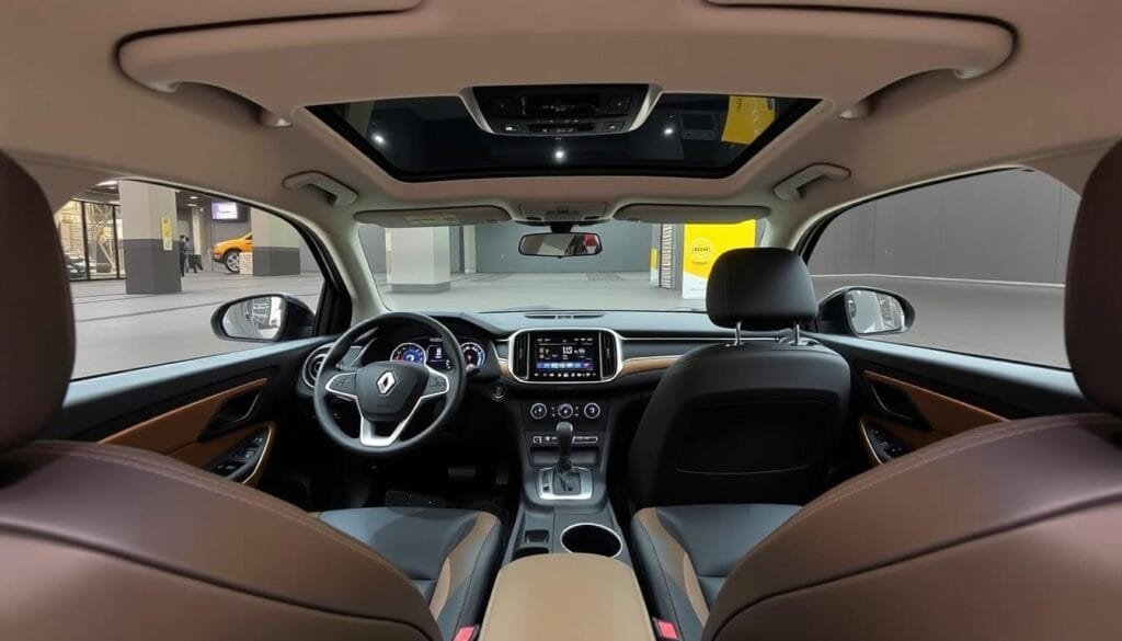 Interior do Novo Duster