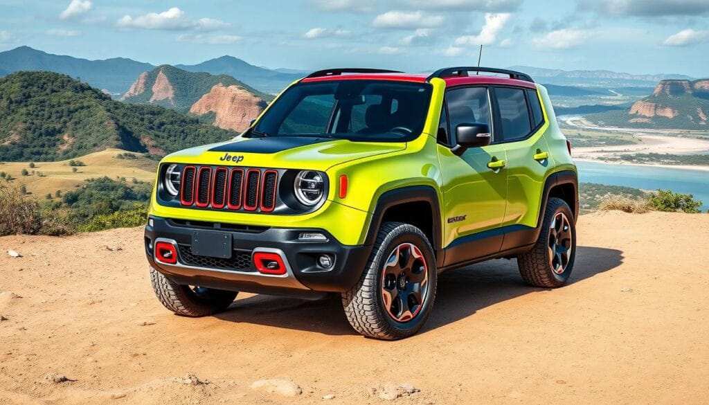 Novo design do Jeep Renegade 2025