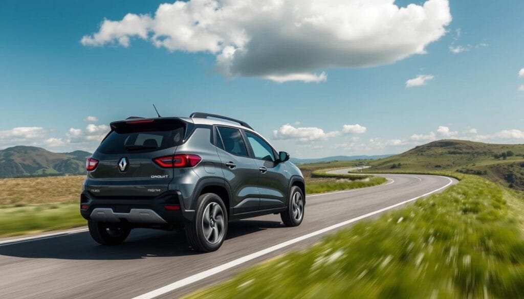 Renault Oroch 2025 em estrada