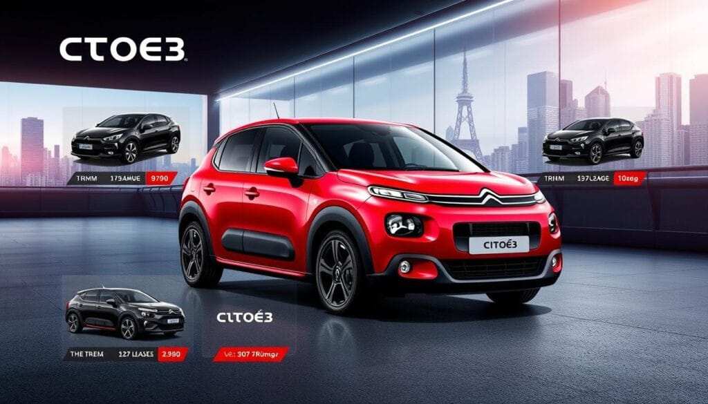 Versões e preços do Citroën C3 2025