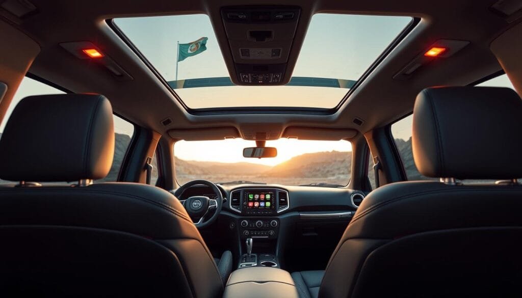 interior design jeep commander 2025