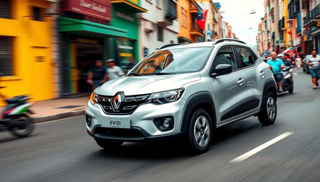 renault kwid 2025 manobrabilidade